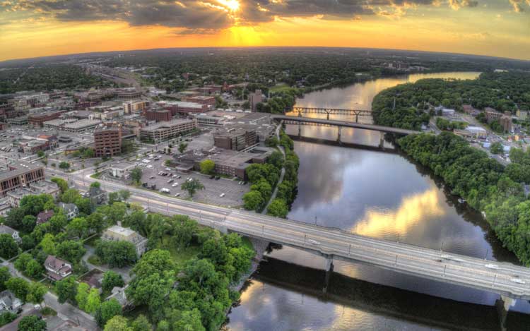 brainerd-mn-aerial-view